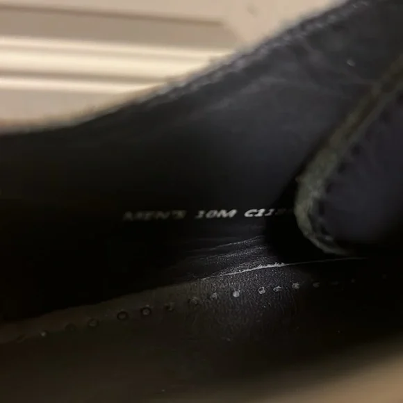 955-/Cole Haan Black:Gray Oxford Leather. Men's Dress Shoes Sz 10 Fits Like 9.5 - Picture 14 of 14
